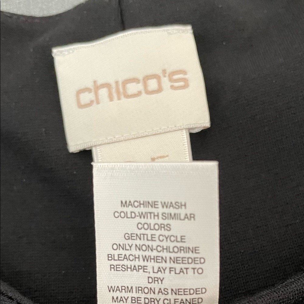 Chico's Size 0.5 Side Grommet Dress Standard Size 6 - Picture 5 of 7